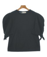 leur logette（ルルロジェッタ）Tシャツ・カットソー 黒 サイズ:1(S位) レディース/2200602152369