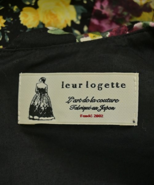 leur logette（ルルロジェッタ）ワンピース 黒 サイズ:1(S位) レディース/2200672924057