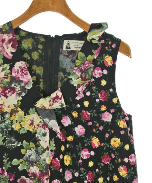 leur logette（ルルロジェッタ）ワンピース 黒 サイズ:1(S位) レディース/2200672924057