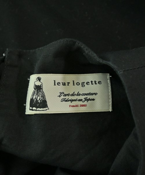 leur logette（ルルロジェッタ）Tシャツ・カットソー 黒 サイズ:1(S位) レディース/2200694476046