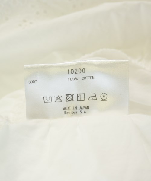 leur logette（ルルロジェッタ）Tシャツ・カットソー 白 サイズ:1(S位) レディース/2200696681097