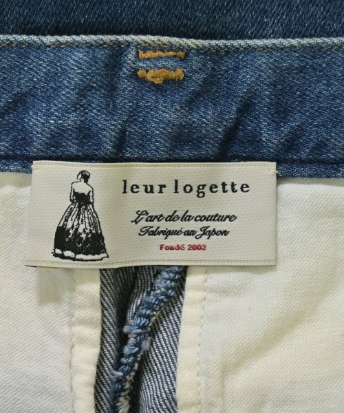 leur logette（ルルロジェッタ）デニムパンツ 青 サイズ:0(XS位) レディース/2200705963053