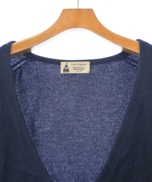 leur logette（ルルロジェッタ）カーディガン 紺 サイズ:1(S位) レディース/2200645015126