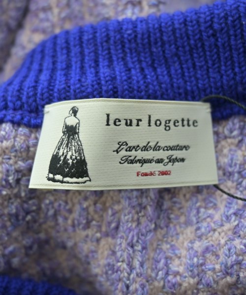 leur logette（ルルロジェッタ）スウェットパンツ 紫 サイズ:0(XS位) レディース/2200635426048