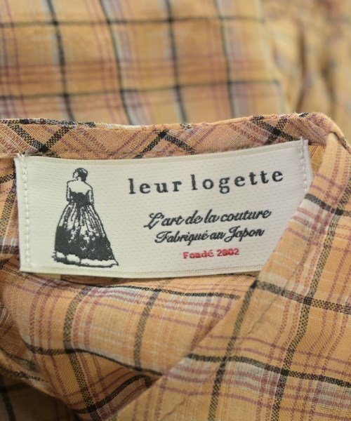 leur logette（ルルロジェッタ）ワンピース 茶 サイズ:1(S位) レディース/2200638046045