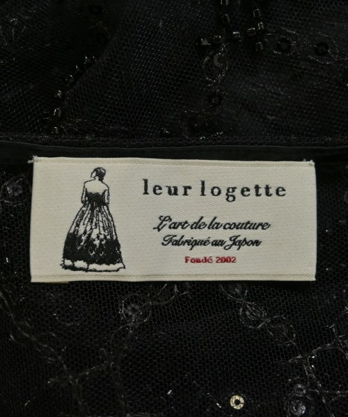 leur logette（ルルロジェッタ）ベスト 黒 サイズ:1(S位) レディース/2200728469075