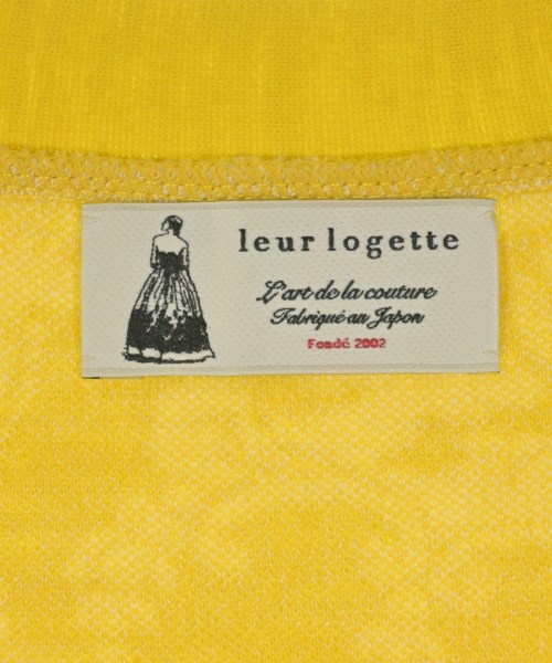 leur logette（ルルロジェッタ）ベスト/ノースリーブ 黄 サイズ:1(S位) レディース/2200734400185