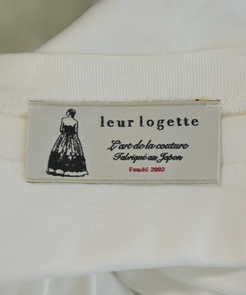leur logette（ルルロジェッタ）Tシャツ・カットソー 白 サイズ:1(S位) レディース/2200719452024