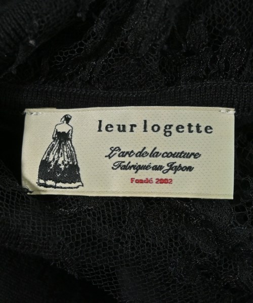 leur logette（ルルロジェッタ）ニット・セーター 黒 サイズ:1(S位) レディース/2200718214029