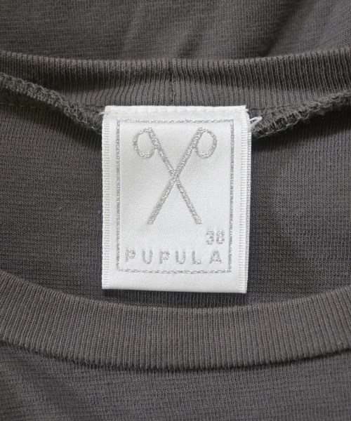 PUPULA（ププラ）Tシャツ・カットソー グレー サイズ:38(M位) レディース/2200642350022