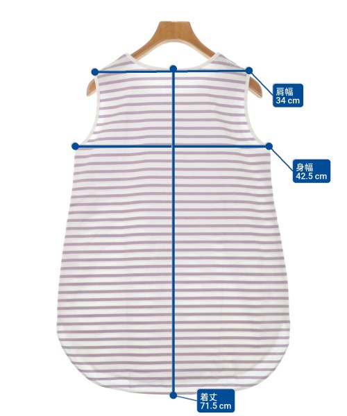 PUPULA（ププラ）ノースリーブ 白 サイズ:38(M位) レディース/2200615352879