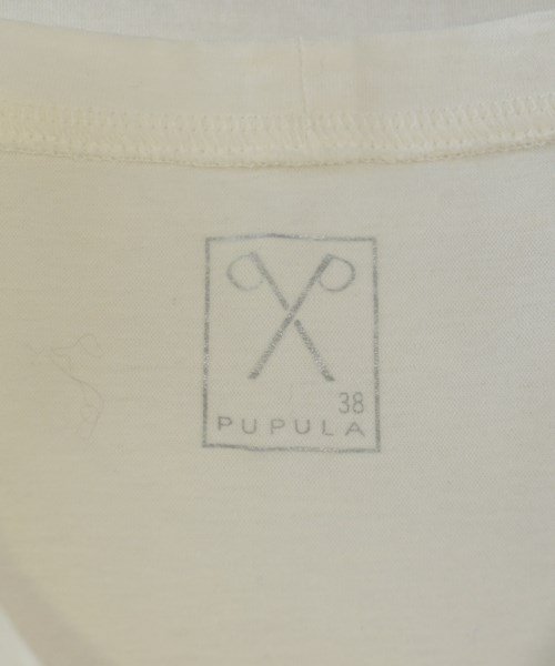 PUPULA（ププラ）Tシャツ・カットソー 白 サイズ:38(M位) レディース/2200626221294