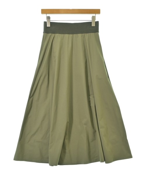 PUPULA(ププラ)ロング・マキシ丈スカート カーキ サイズ:38(M位)/2200669781359