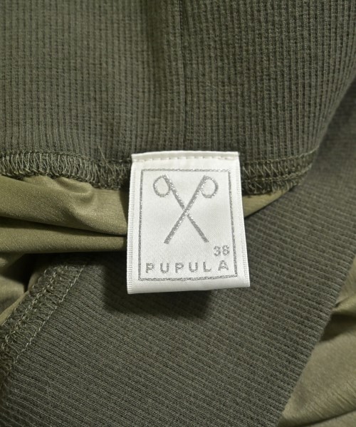 PUPULA（ププラ）ロング・マキシ丈スカート カーキ サイズ:38(M位) レディース/2200669781359