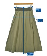 PUPULA（ププラ）ロング・マキシ丈スカート カーキ サイズ:38(M位) レディース/2200669781359