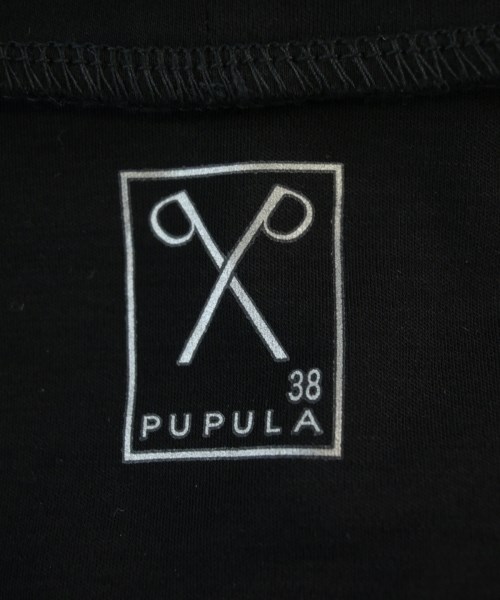 PUPULA（ププラ）Tシャツ・カットソー 黒 サイズ:38(M位) レディース/2200720466379