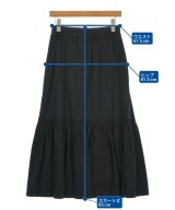 PUPULA（ププラ）ロング・マキシ丈スカート 黒 サイズ:38(M位) レディース/2200678154021