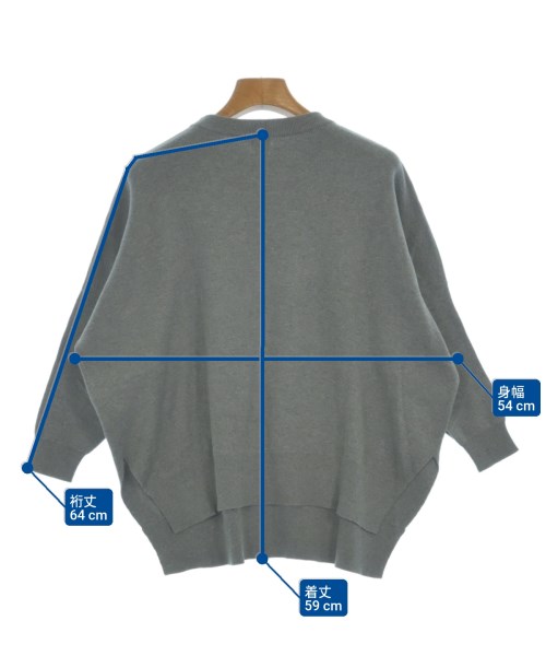 Ron Herman California（ロンハーマンカリフォルニア）ニット・セーター グレー サイズ:XS レディース/2200636014312