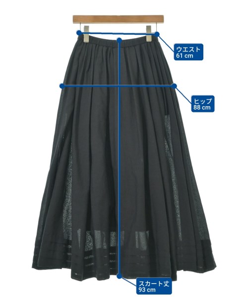 Ron Herman California（ロンハーマンカリフォルニア）ロング・マキシ丈スカート 黒 サイズ:S レディース/2200636347045