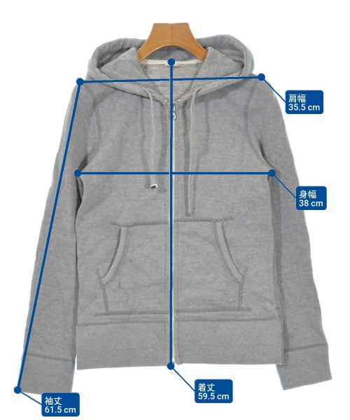 Ron Herman California（ロンハーマンカリフォルニア）パーカー グレー サイズ:S レディース/2200639153056