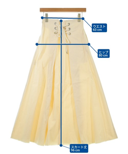 Ron Herman California（ロンハーマンカリフォルニア）ロング・マキシ丈スカート 白 サイズ:XS レディース/2200640663063