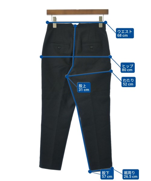 Ron Herman California（ロンハーマンカリフォルニア）スラックス 黒 サイズ:XS レディース/2200643085039