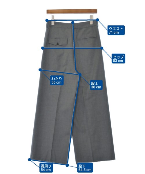 Ron Herman California（ロンハーマンカリフォルニア）スラックス グレー サイズ:S レディース/2200629628014