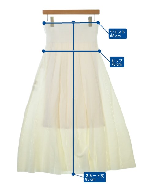 Ron Herman California（ロンハーマンカリフォルニア）ロング・マキシ丈スカート 白 サイズ:S レディース/2200631134183