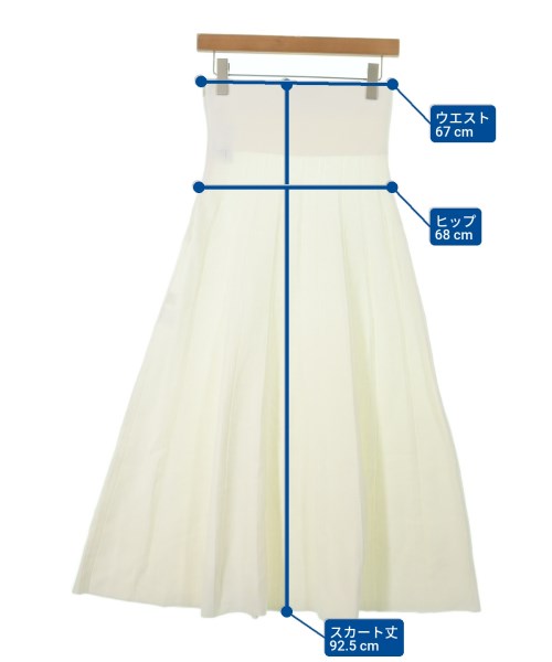 Ron Herman California（ロンハーマンカリフォルニア）ロング・マキシ丈スカート 白 サイズ:S レディース/2200631138723