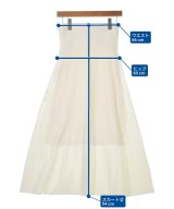 Ron Herman California（ロンハーマンカリフォルニア）ロング・マキシ丈スカート 白 サイズ:S レディース/2200631138938