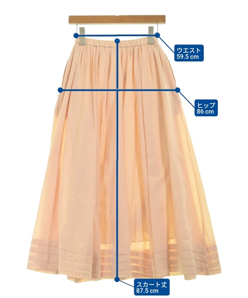 Ron Herman California（ロンハーマンカリフォルニア）ロング・マキシ丈スカート ベージュ サイズ:XS レディース/2200631142317