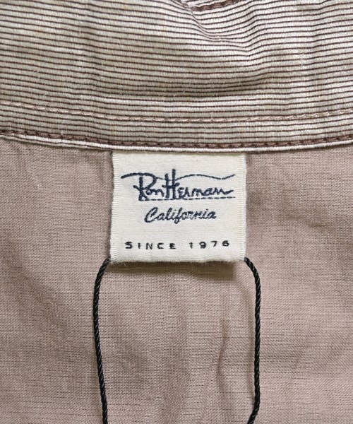 Ron Herman California（ロンハーマンカリフォルニア）カジュアルシャツ 茶 サイズ:XS レディース/2200631145134