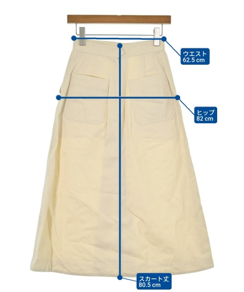 Ron Herman California（ロンハーマンカリフォルニア）ロング・マキシ丈スカート 白 サイズ:XS レディース/2200631145738