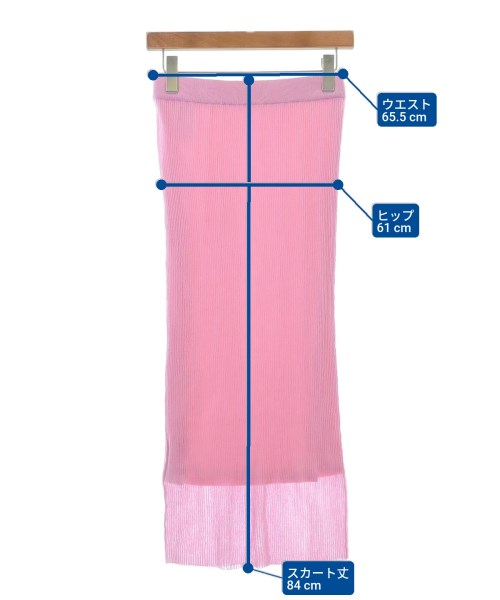 Ron Herman California（ロンハーマンカリフォルニア）ロング・マキシ丈スカート ピンク サイズ:S レディース/2200631146636