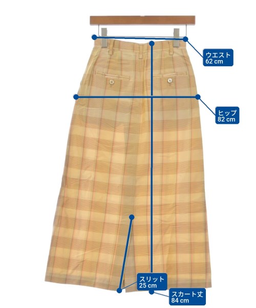 Ron Herman California（ロンハーマンカリフォルニア）ロング・マキシ丈スカート オレンジ サイズ:XS レディース/2200631146810