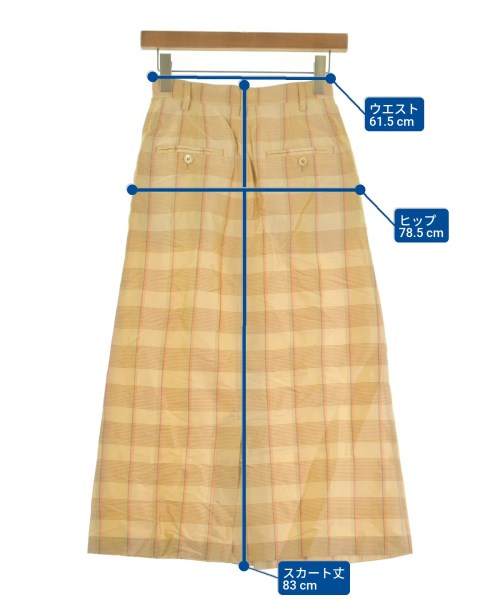 Ron Herman California（ロンハーマンカリフォルニア）ロング・マキシ丈スカート オレンジ サイズ:XS レディース/2200631148494