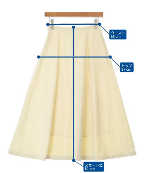Ron Herman California（ロンハーマンカリフォルニア）ロング・マキシ丈スカート 白 サイズ:-(S位) レディース/2200631148920
