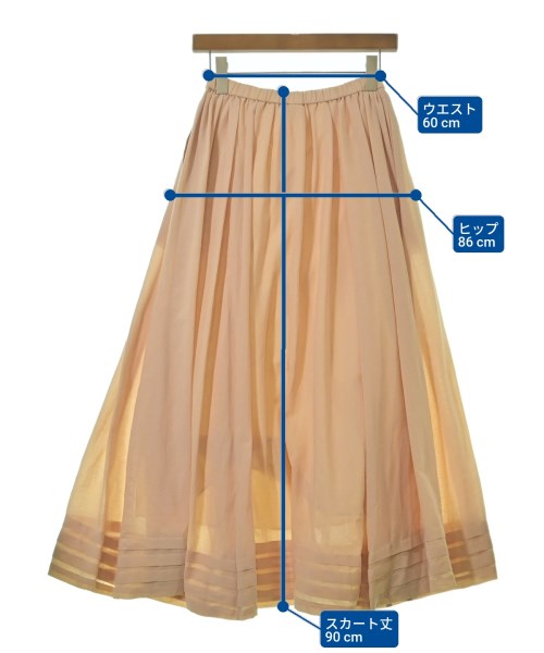 Ron Herman California（ロンハーマンカリフォルニア）ロング・マキシ丈スカート オレンジ サイズ:S レディース/2200631149422