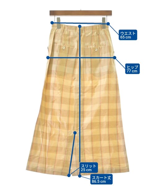 Ron Herman California（ロンハーマンカリフォルニア）ロング・マキシ丈スカート オレンジ サイズ:S レディース/2200631149644