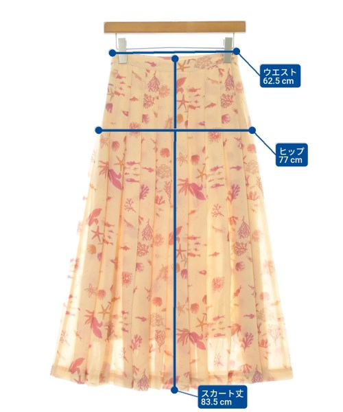 Ron Herman California（ロンハーマンカリフォルニア）ロング・マキシ丈スカート オレンジ サイズ:XS レディース/2200631152026