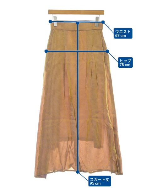 Ron Herman California（ロンハーマンカリフォルニア）ロング・マキシ丈スカート 茶 サイズ:S レディース/2200631152118