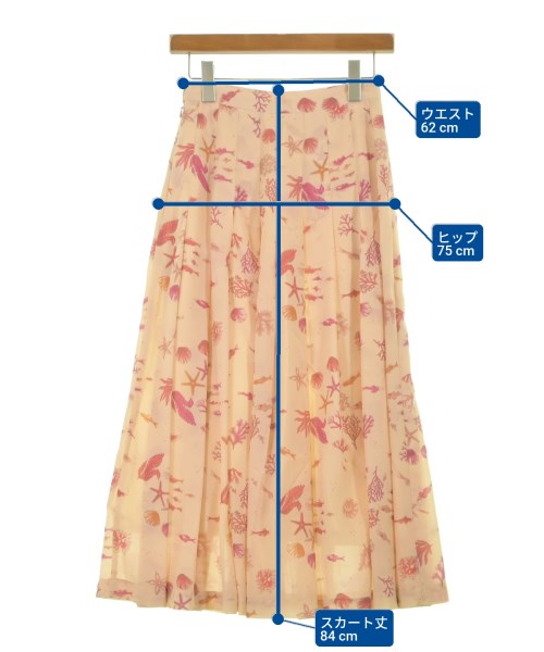 Ron Herman California（ロンハーマンカリフォルニア）ロング・マキシ丈スカート オレンジ サイズ:XS レディース/2200631154266