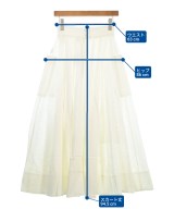 Ron Herman California（ロンハーマンカリフォルニア）ロング・マキシ丈スカート 白 サイズ:XS レディース/2200631159445