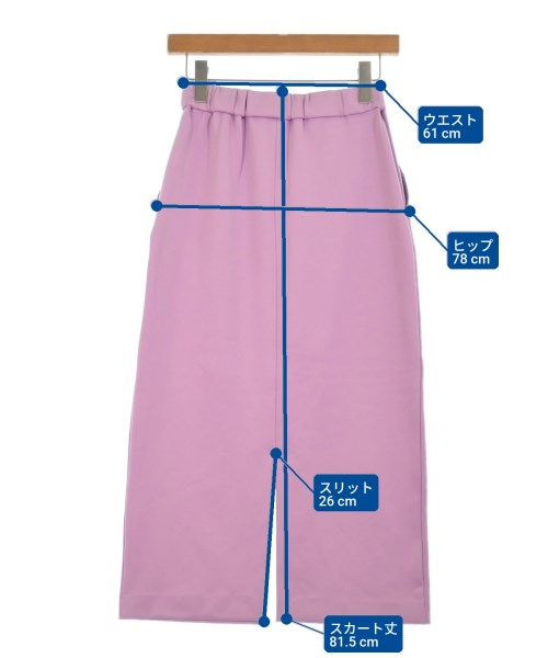 Ron Herman California（ロンハーマンカリフォルニア）ロング・マキシ丈スカート 紫 サイズ:XS レディース/2200631161851