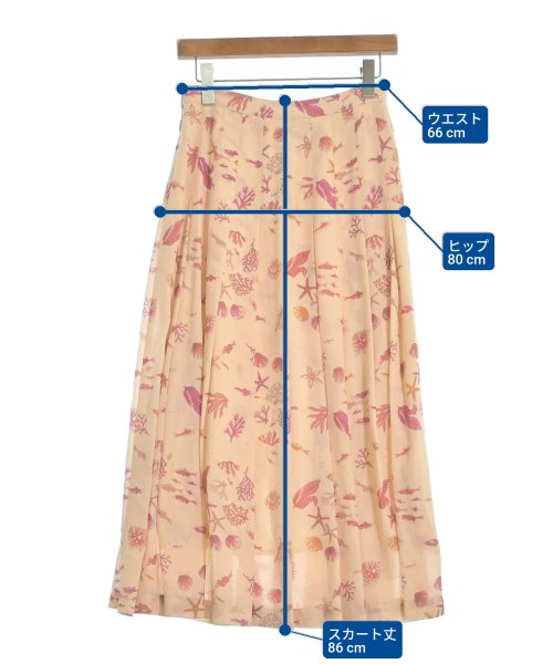 Ron Herman California（ロンハーマンカリフォルニア）ロング・マキシ丈スカート オレンジ サイズ:S レディース/2200631162766