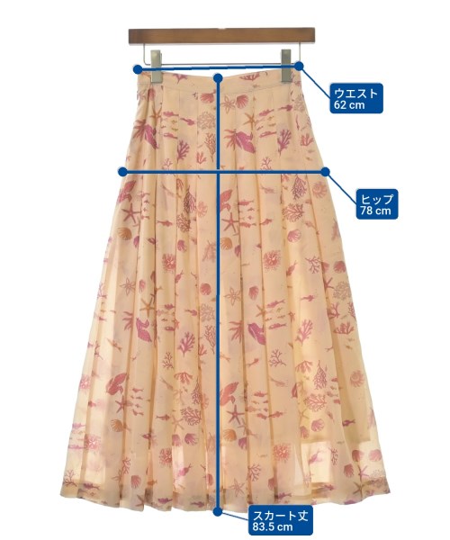 Ron Herman California（ロンハーマンカリフォルニア）ロング・マキシ丈スカート ピンク サイズ:XS レディース/2200631163671