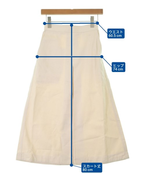 Ron Herman California（ロンハーマンカリフォルニア）ロング・マキシ丈スカート 白 サイズ:XS レディース/2200631163978