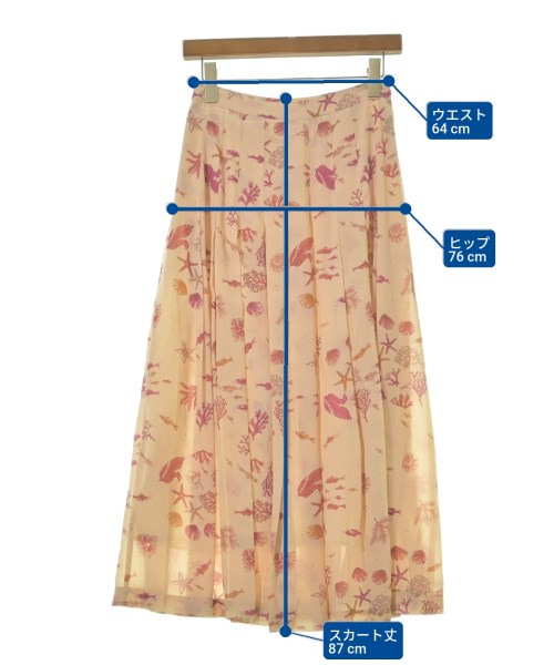 Ron Herman California（ロンハーマンカリフォルニア）ロング・マキシ丈スカート ベージュ サイズ:S レディース/2200631164616