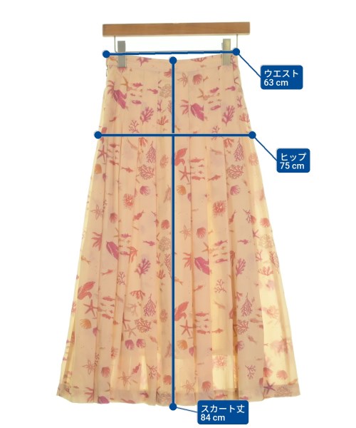 Ron Herman California（ロンハーマンカリフォルニア）ロング・マキシ丈スカート オレンジ サイズ:XS レディース/2200631166016