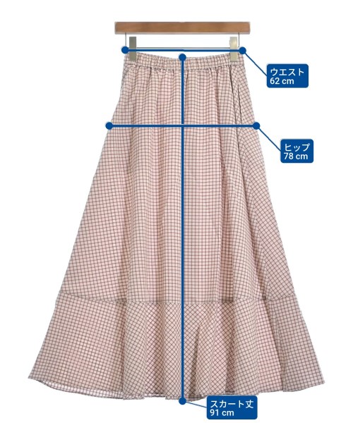 Ron Herman California（ロンハーマンカリフォルニア）ロング・マキシ丈スカート ピンク サイズ:S レディース/2200631167464